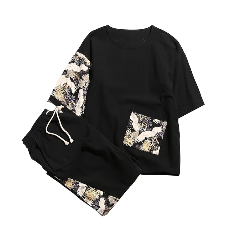 Amazon.co.jp: セットアップメンズTシャツハーフパンツ上下